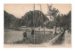 Delcampe - Rochetaillée, Environs De Saint-Étienne — Réservoir Et Barrage Du Pas-de-Riot, CPA France - Rochetaillee