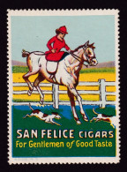 Delcampe - San Felice Cigars - Vignetten (Erinnophilie)