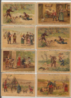 Delcampe - Chromos Chocolat Poulain En Relief Les Animaux Utilisés Par L'homme - Poulain