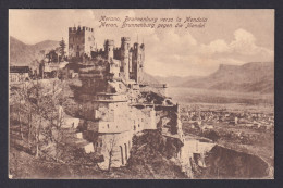 Delcampe - Vintage Postcard Merano Brunnenburg Castle Mendola View South Tyrol Italy - Merano