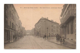 Delcampe - Rive-de-Gier (Loire) – Rue Sadi-Carnot, Ambulance Marret – CPA – France - Rive De Gier