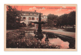 Delcampe - Montbrison — Le Jardin D'Allard, La Petite Pièce D'eau — CPA — France - Montbrison