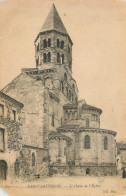 Delcampe - CPA Saint Saturnin L Abside De L Eglise - Saint-Saturnin