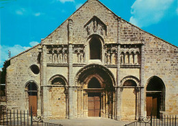 Delcampe - CPM Ruffec Charente Eglise Saint Andre Facade Romane - Ruffec