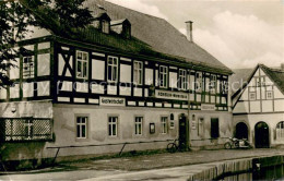 Delcampe - Freiberg Sachsen Konsum-Warenhaus M. Gastwirtschaft U. Fleischverkauf Niederbobr - Freiberg (Sachsen)