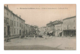 Delcampe - Sermaize-les-Bains – La Rue De Vitry Avant Le Bombardement, CPA, France - Sermaize-les-Bains