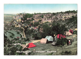 Delcampe - Rocamadour, Camping Bellevue, CPA, France - Rocamadour