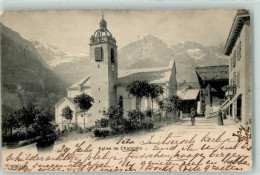 Delcampe - 1874 Champéry 1901 Gebrauchsspuren Kath. Kirche - 10301982 - Champéry