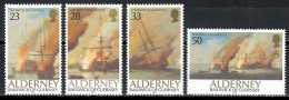 Delcampe - Alderney 1992 Mi 55-58 MNH (ZE3 ALD55-58) - Feuerwehr