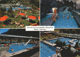 Delcampe - Brigerbad Thermal Schwimmbaeder Details - Sonstige & Ohne Zuordnung