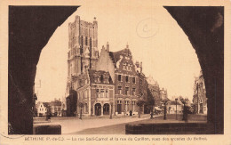 Delcampe - 62 BETHUNE RUE SADI CARNOT ET RUE DU CARILLON - Bethune