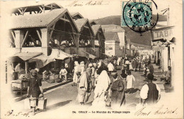 Delcampe - ALGERIE - ORAN - Le Marche Du Village Africain - Sonstige & Ohne Zuordnung