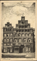 Delcampe - Artiste CPA Lüneburg In Niedersachsen, Schütting, Treppengiebelhaus - Sonstige & Ohne Zuordnung
