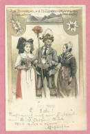 Delcampe - 67 - STRASSBURG - STRASBOURG - Carte Signée Curt LIEBICH - Generalversammlung Alpenvereins - 1900 - Strasbourg