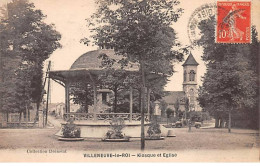 Delcampe - VILLENEUVE LE ROI - Kiosque Et Eglise - Très Bon état - Villeneuve Le Roi