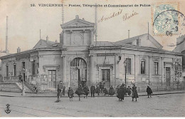 Delcampe - VINCENNES - Postes, Télégraphe Et Commissariat De Police - Très Bon état - Vincennes