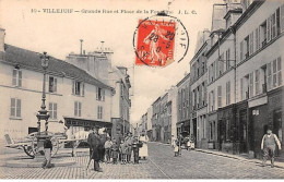Delcampe - VILLEJUIF - Grande Rue Et Place De La Fontaine - Très Bon état - Villejuif