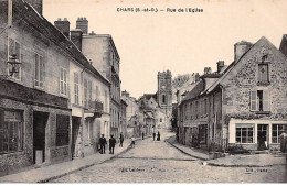 Delcampe - CHARS - Rue De L'Eglise - Très Bon état - Chars