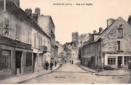 Delcampe - CHARS - Rue De L'Eglise - Très Bon état - Chars