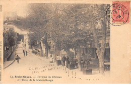 Delcampe - LA ROCHE GUYON - L'Avenue Du Château Et L'Hôtel De La Maison Rouge - Très Bon état - La Roche Guyon