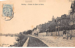 Delcampe - HERBLAY - Chalets Du Quai De Seine - état - Herblay