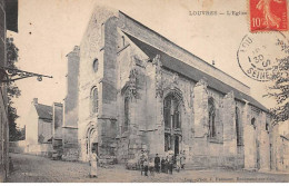 Delcampe - LOUVRES - L'Eglise - Très Bon état - Louvres