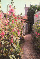 Delcampe - 17 MESCHERS RUE FLEURIE ET EGLISE - Meschers