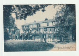 Delcampe - 94 . ORLY . CHATEAU DE GRIGNON .FACADE SUR LE PARC .  ENFANTS ET INFIMIERES - Orly