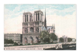 Delcampe - Notre-Dame De Paris, éditée Par Le Bon Marché, Paris — CPA France - Notre Dame Von Paris