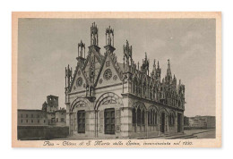 Delcampe - Pise – Église Santa Maria Della Spina, Commencée En 1230 – CPA – Italie - Pisa