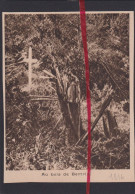 Delcampe - Guerre 14/18 Oorlog - Bertrix - Tombe D'un Soldat - Orig. Knipsel Coupure  Magazine - 1916 - Sin Clasificación