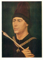 Delcampe - Roger Van Der Weyden - Portrait Of A Knight Of The Golden Fleece, Royal Museum Of Fine Arts Brussels - Musées