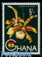 Delcampe - Ghana 1959 Stamp Out Of Set, Mint NH, Nature - Flowers & Plants - Orchids - Otros & Sin Clasificación