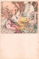 Delcampe - Illustrateur Mucha - Art Nouveau  / Belle époque  - Les Âges De La Vie - Mucha, Alphonse