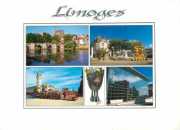Delcampe - Carte Postale - 87 - Limoges - Multivues - Petit Train Touristique - CPM - Carte Neuve - Voir Scans Recto-Verso - Poscar - Limoges
