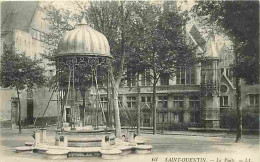Delcampe - Carte Postale Ancienne - 02 - Saint Quentin - Le Puits - Etat Léger Froissures Visibles - CPA - Voir Scans Recto-Verso - - Saint Quentin