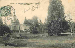 Delcampe - Carte Postale Ancienne - 86 - Chatellerault - Square Gambetta - Château D'eau - Oblitération Ronde De 1907 - CPA - Voir - Chatellerault