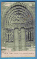Delcampe - Carte Postale Ancienne - 93 - Abbaye De Saint-Denis - Porte Latéral Gauche - Carte Vierge - Saint Denis