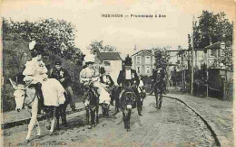 Delcampe - Carte Postale Ancienne - 92 - Robinson - Promenade à Ane - Animé - CPA - Voir Scans Recto-Verso - Poscard - Carta Postal - Le Plessis Robinson