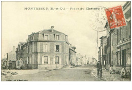 Delcampe - 78.MONTESSON.n°15895.PLACE DU CHATEAU - Montesson
