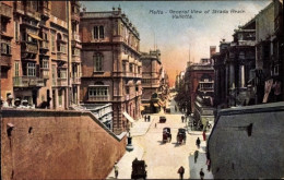 Delcampe - CPA Valletta Malta, Gesamtansicht Von Strata Reale - Malta
