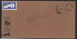 Delcampe - ZIMBABWE Brief Postal History Envelope Air Mail ZW 010 Service Mail Tatasevenor - Zimbabwe (1980-...)