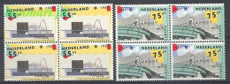 Delcampe - Netherlands 1987 Mi 1318-1319 MNH (ZE3 NTHvie1318-1319) - 1987