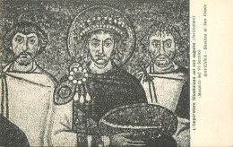Delcampe - CPA Ravenna Basilica Di San Vitale L'Imperatore Giustianiano Col Suo Seguito - Ravenna