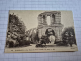 Delcampe - Bordeaux - Les Ruines Du Palais Gallien - Bordeaux