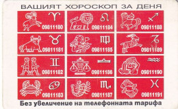 Delcampe - BULGARIA(chip) - Zodiac, Tirage 30000, 12/02, Used - Bulgarie