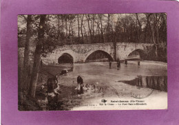 Delcampe - 87 Saint Junien Sur La Glane Le Pont Sainte Elisabeth - Saint Junien