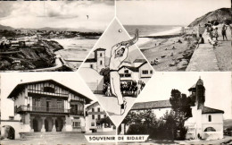 Delcampe - CPSM Souvenir De Bidart Pelote Basque - Bidart