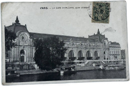Delcampe - PARIS. - LA GARE D'ORLÉANS QUAI D'ORSAY - Altri & Non Classificati
