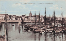 Delcampe - 85 LES SABLES D OLONNE LE PORT DEVANT LA CHAUME - Sables D'Olonne